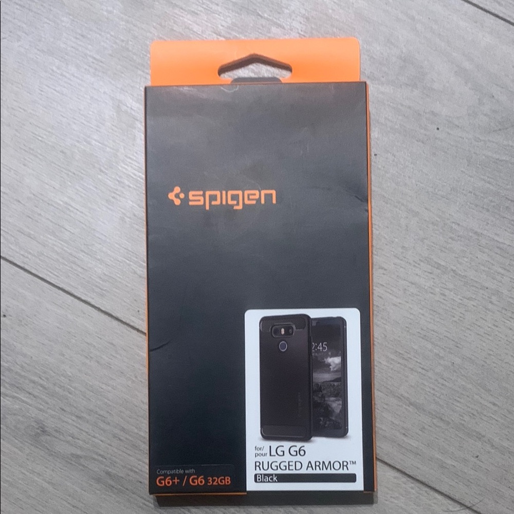 Spigen Black Phone Case